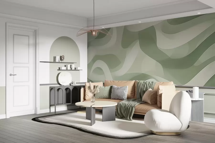 Fototapeta Fale abstrakcyjne w04888