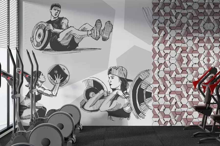 Fototapeta Sportowcy w04909v2