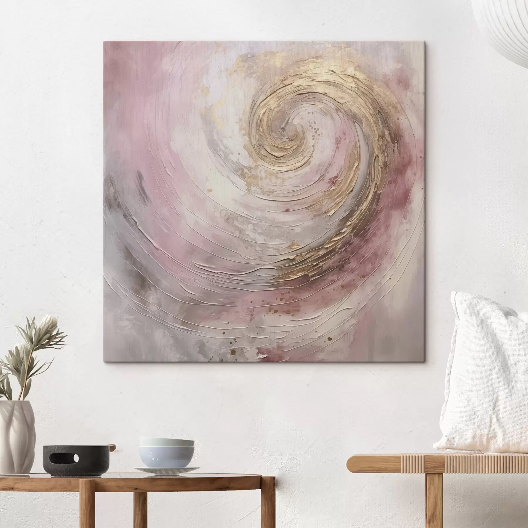 Obraz Abstrakcyjny wir, imitacja obrazu s46745