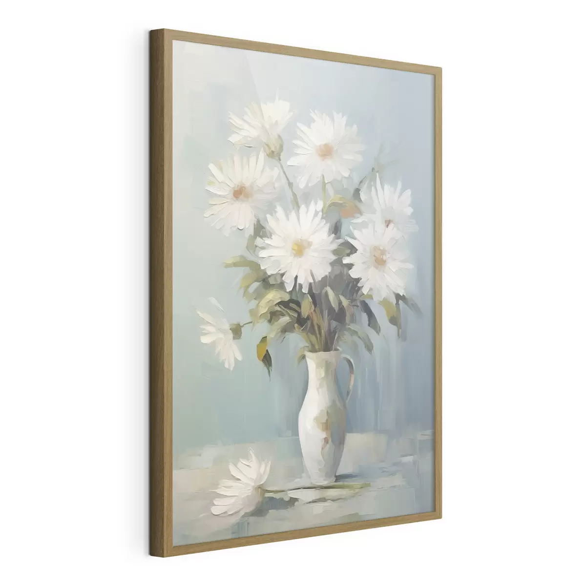 Plakat Kwiaty w wazonie – imitacja obrazu f46743