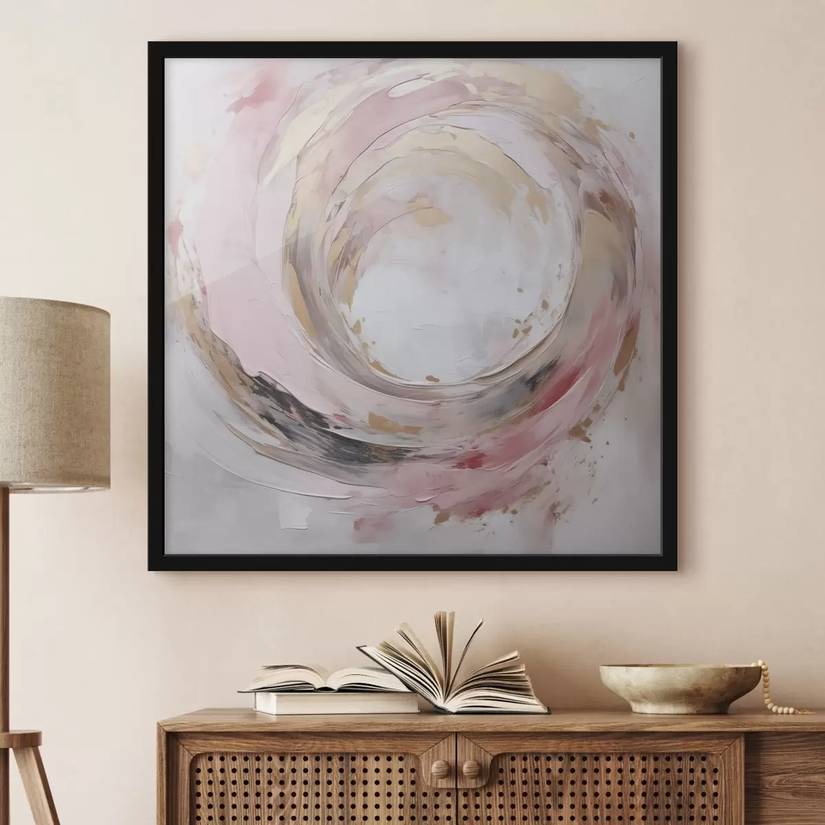 Plakat Wir, imitacja obrazu f46744