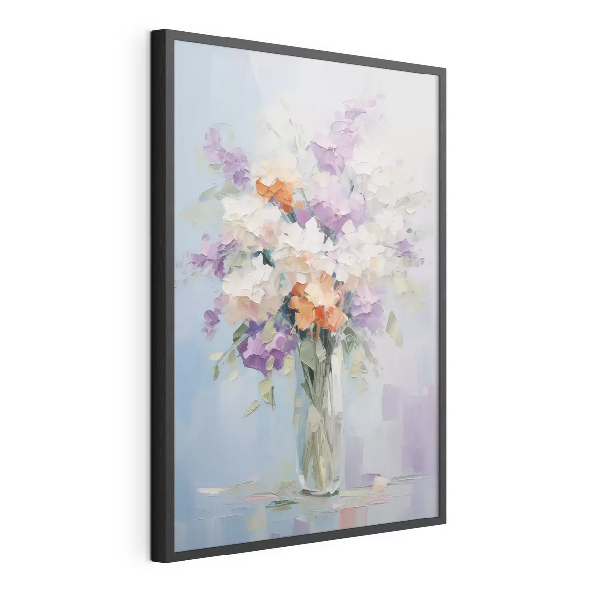 Plakat Bukiet w wazonie imitacja obrazu f46750