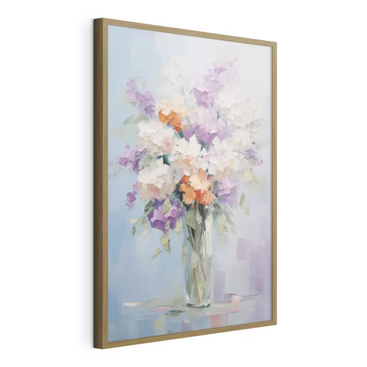 Plakat Bukiet w wazonie imitacja obrazu f46750