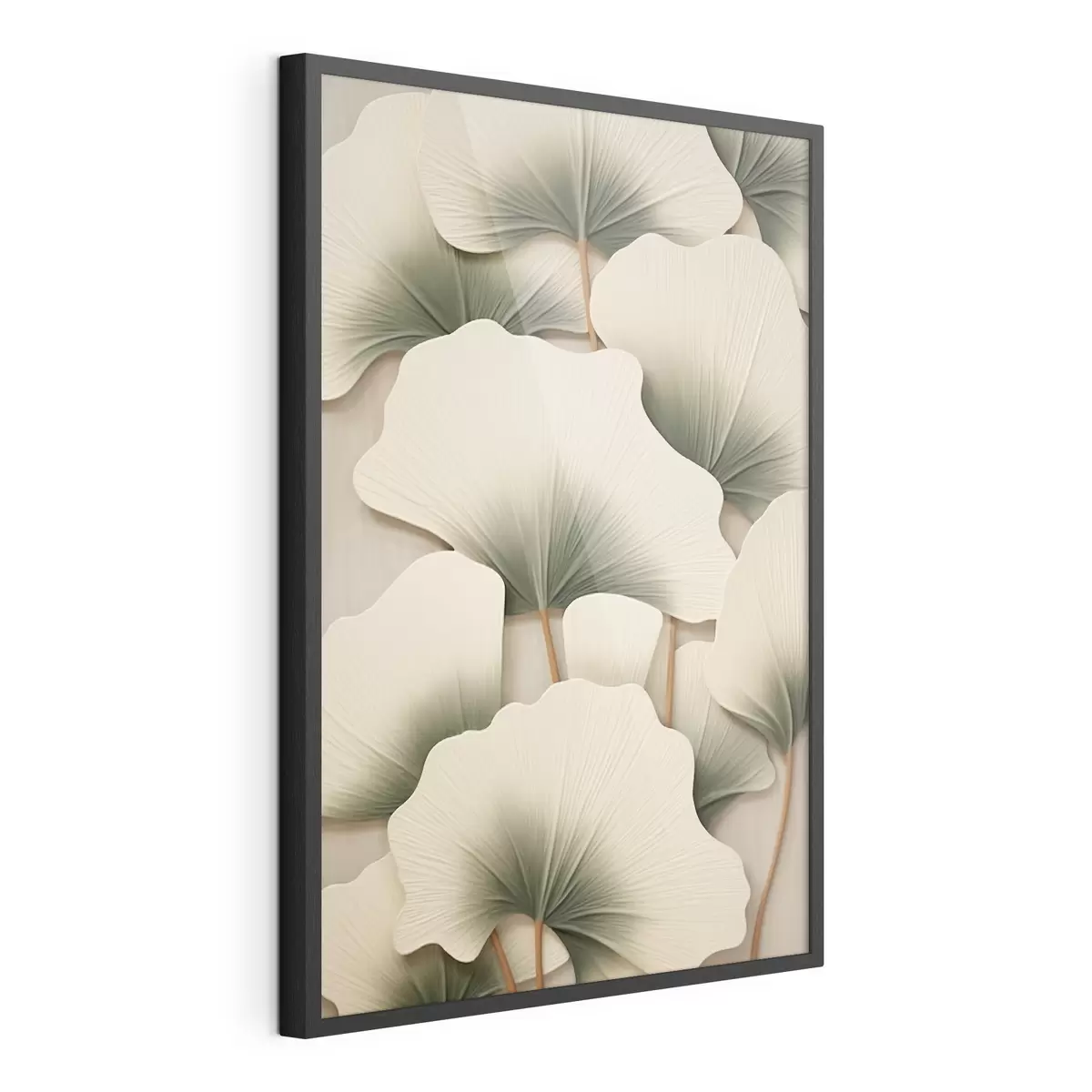 Plakat Ozdobne liście miłorzębu f46729