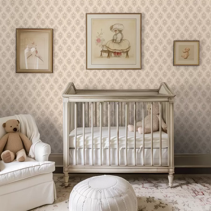 Fototapeta Motywy sproszkowanych kropelek z kwiatem na ciepłym tle a00977v2