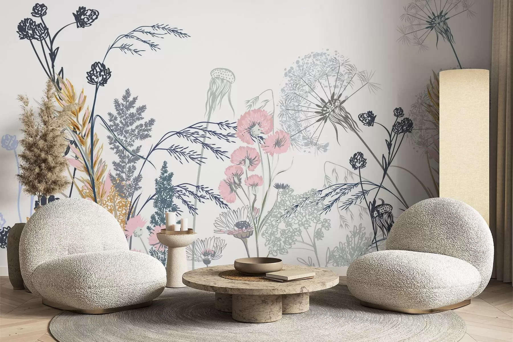 Fototapeta Dzikie kwiaty w04943v2