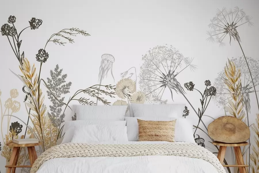 Fototapeta Dzikie kwiaty w04943v1