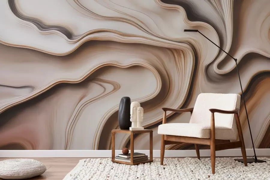 Fototapeta Wdzięczne fale w04946