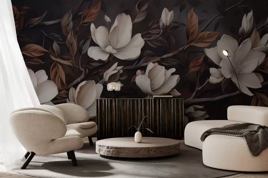 Fototapeta Elegancka gałąź drzewa w04950