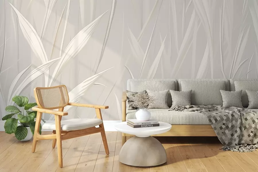 Fototapeta Abstrakcyjna trawa w04915