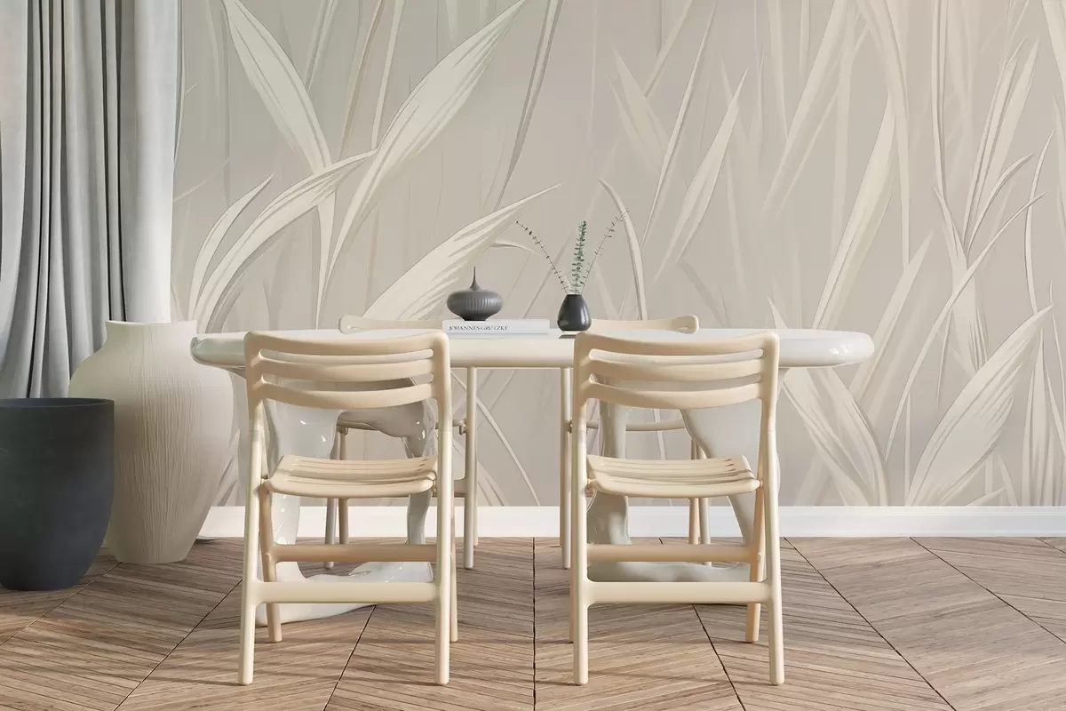 Fototapeta Abstrakcyjna trawa w04915