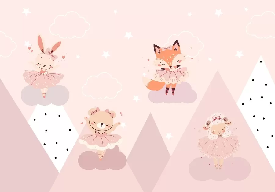 Fototapeta Baleriny zwierzęce w04929