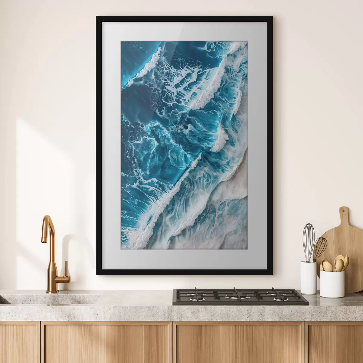 Plakat Fale morskie f46793