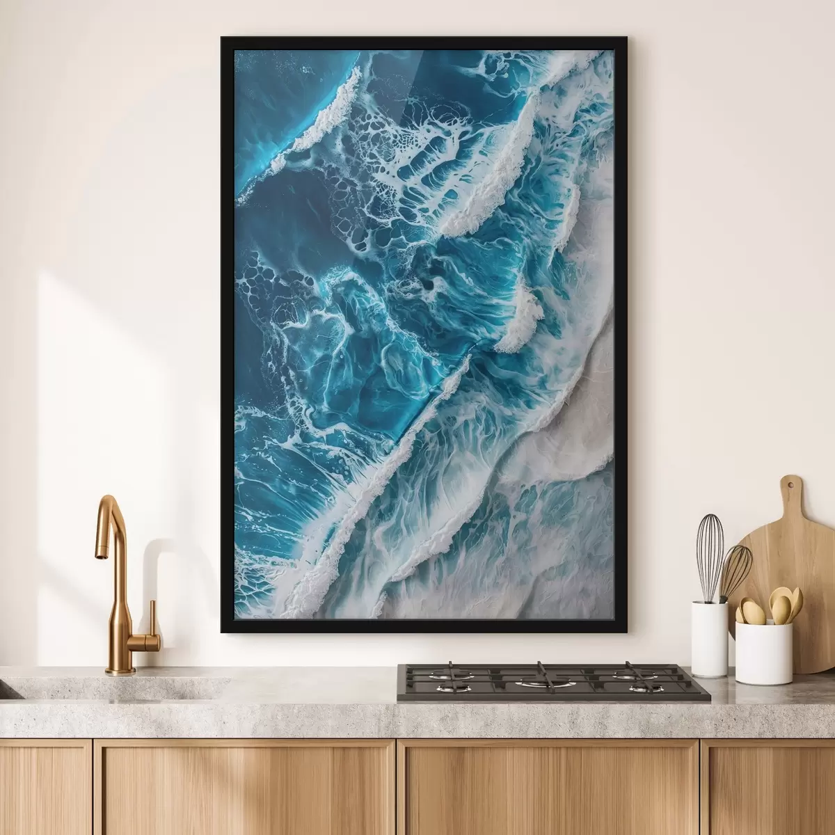 Plakat Fale morskie f46793