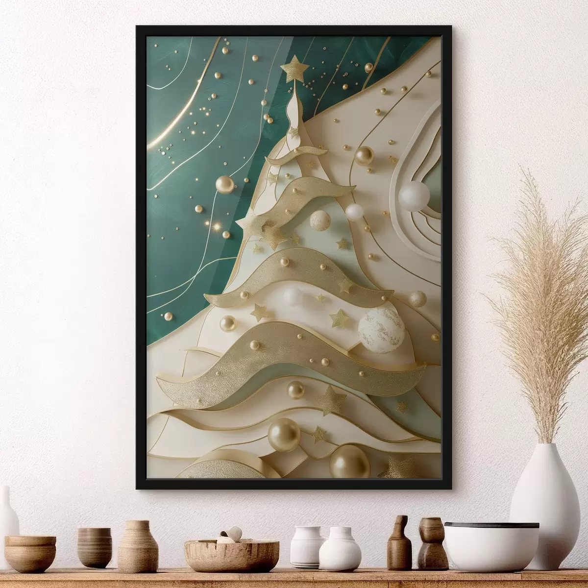 Plakat choinka f46795