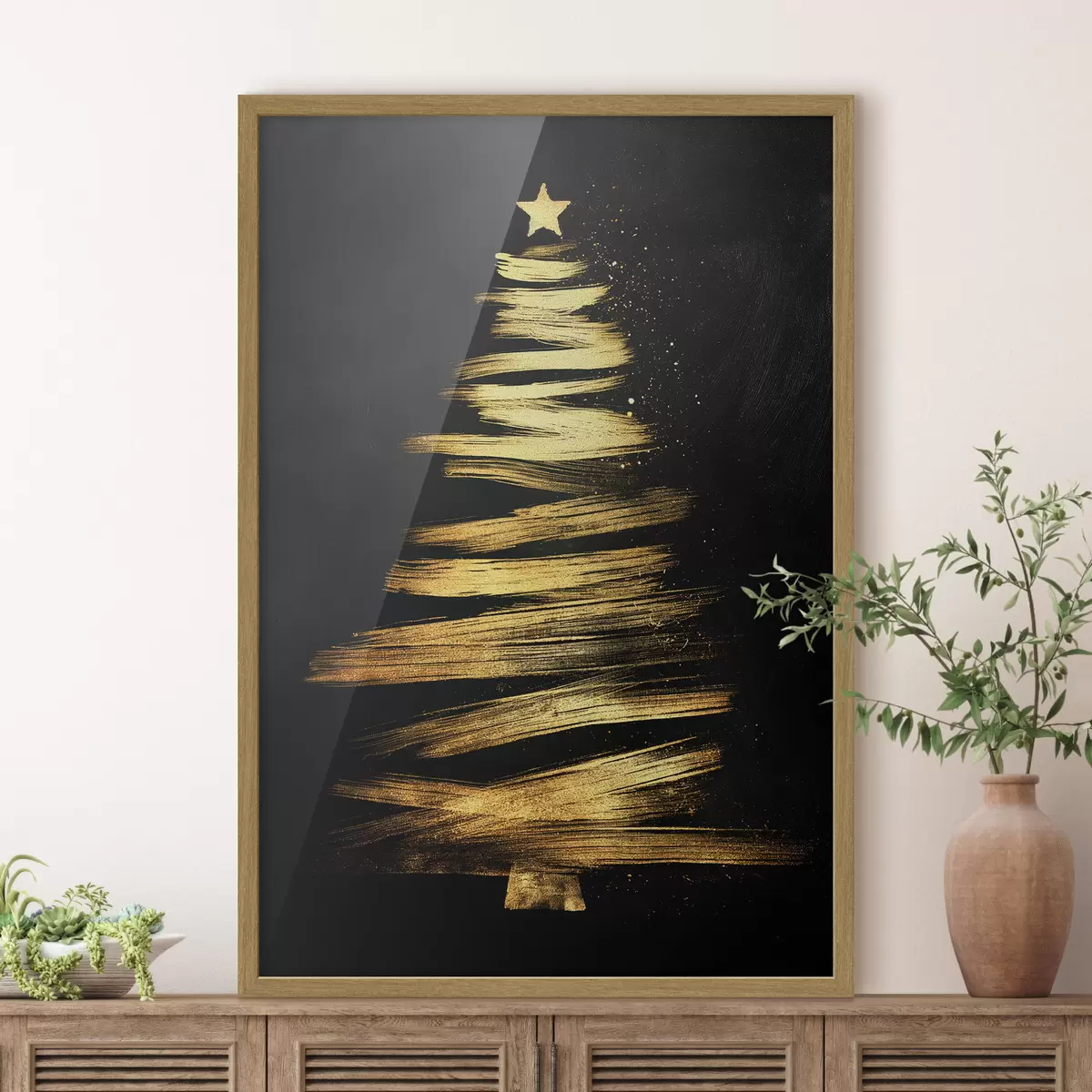 Plakat choinka f46796