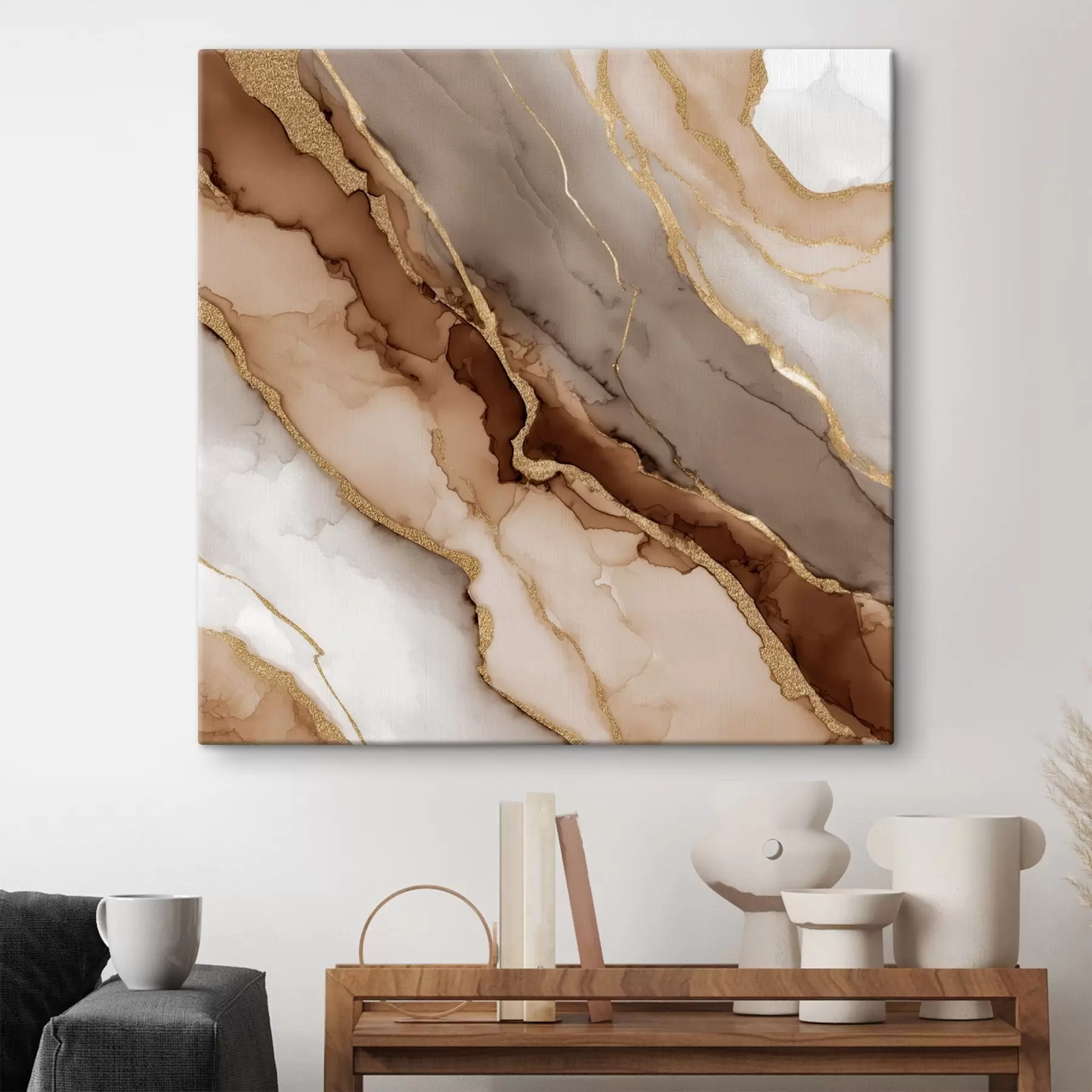 Obraz Teksturowany motyw kamienia w stylu artystycznym s46643