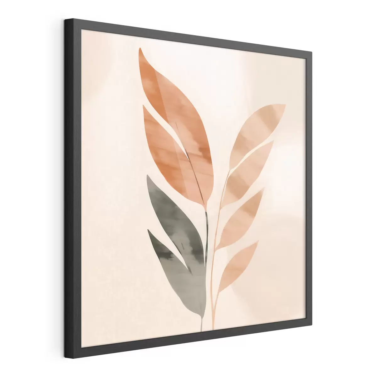 Plakat Kompozycja botaniczna w ciepłych odcieniach f46647