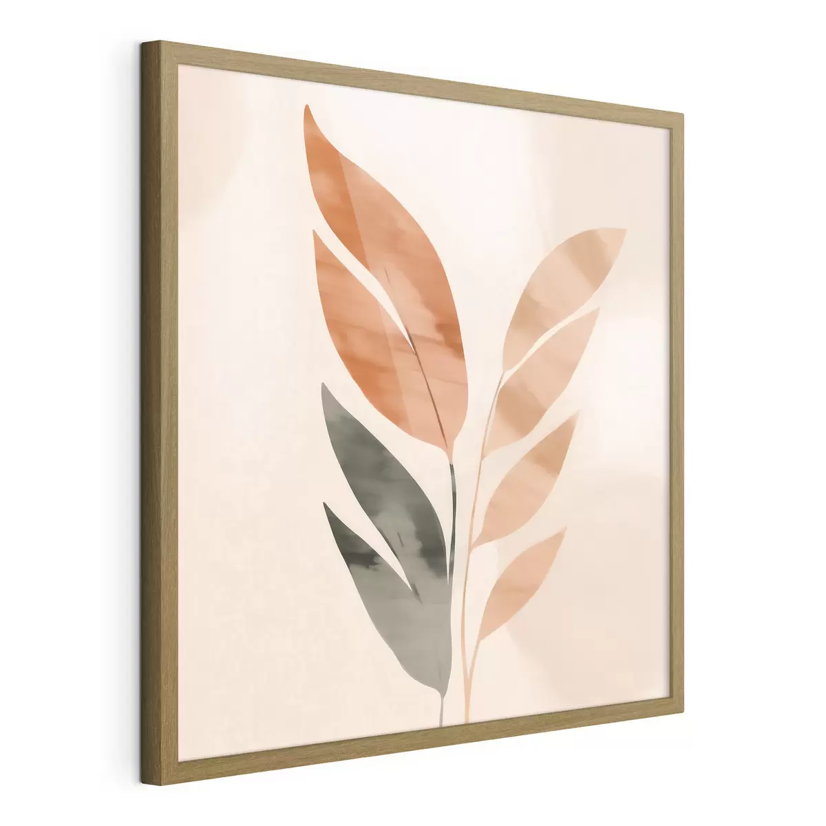 Plakat Kompozycja botaniczna w ciepłych odcieniach f46647