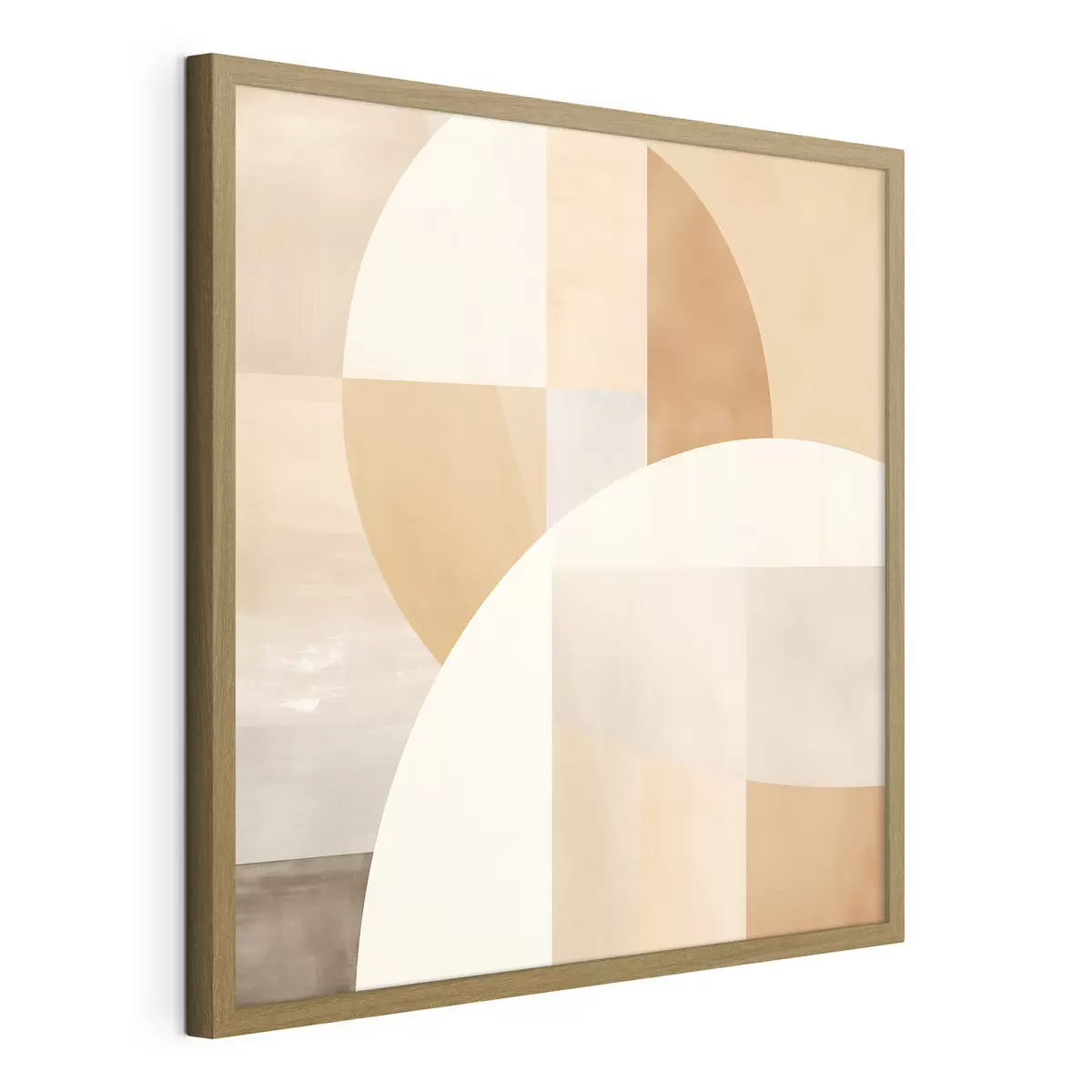 Plakat Artystyczna geometria w pastelowych odcieniach f46650