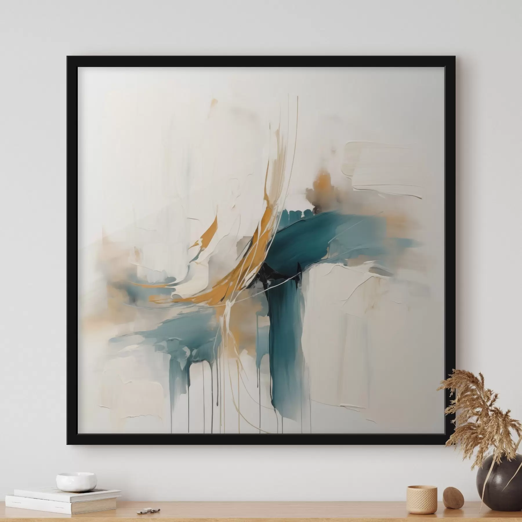 Fototapeta Dynamiczna abstrakcja z elementami teksturowanymi f46657