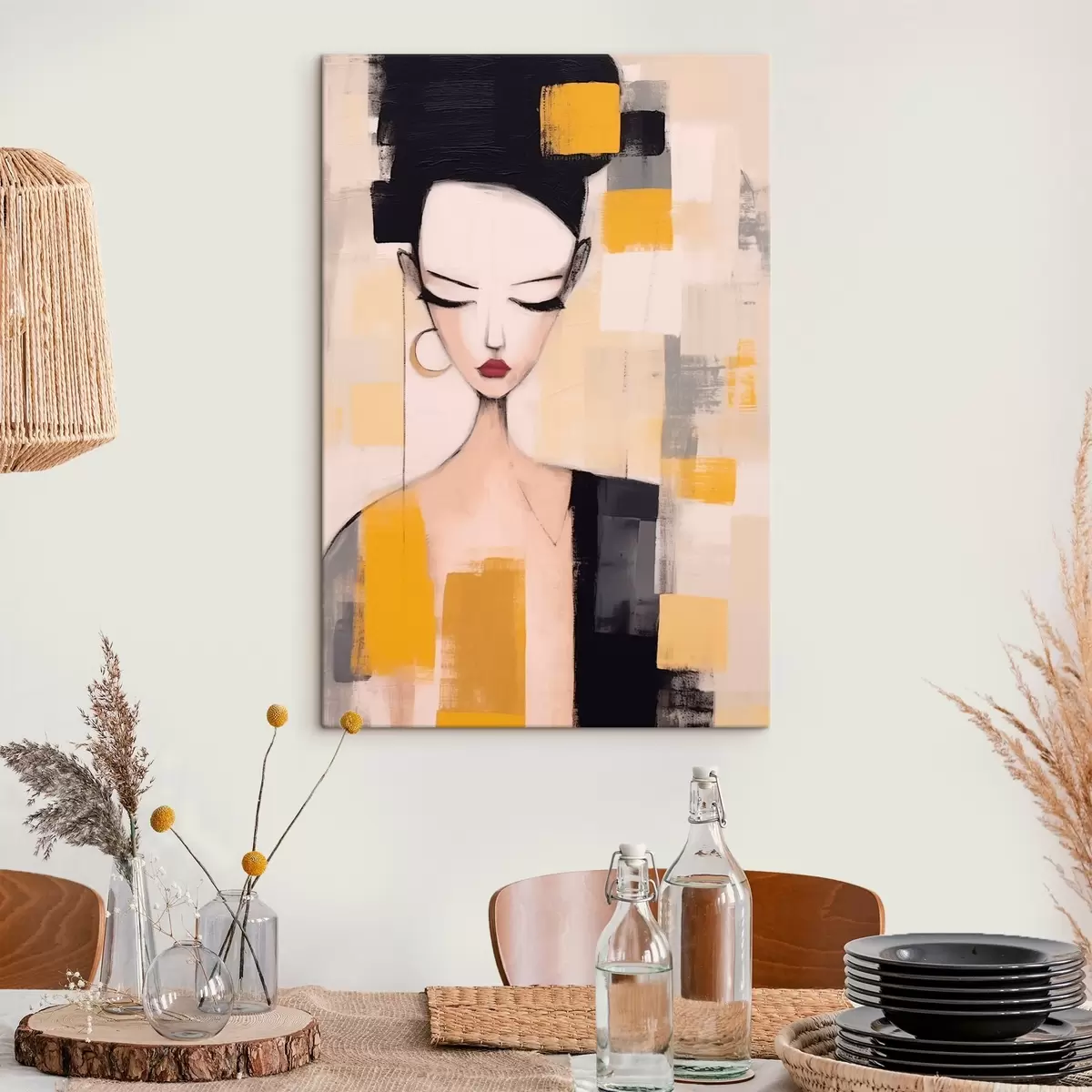 Obraz Kubistyczny portret s46806