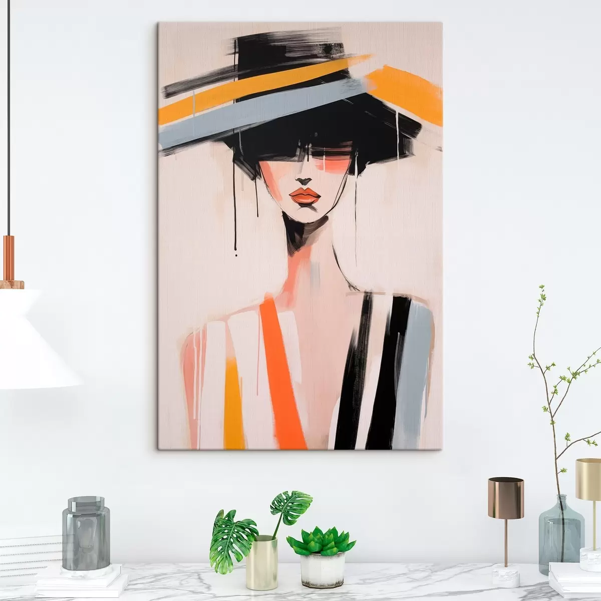 Obraz Kubistyczny portret s46809