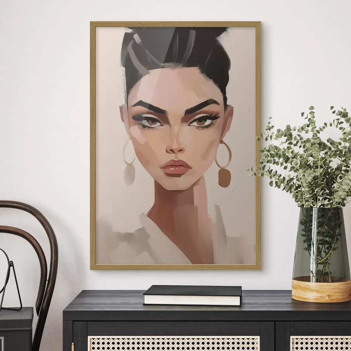 Plakat Portret dziewczyny f46805