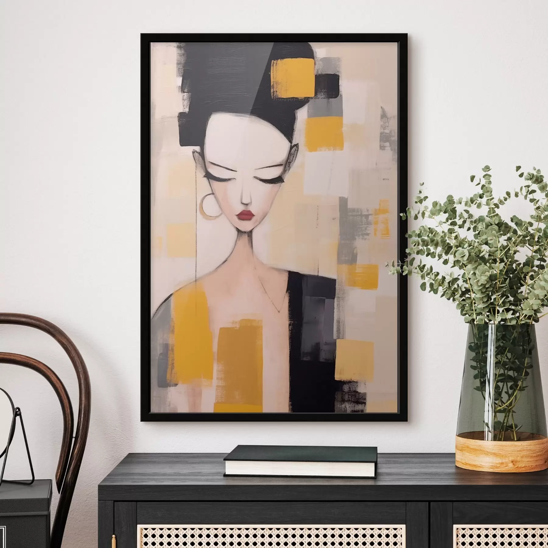 Fototapeta Kubistyczny portret f46806