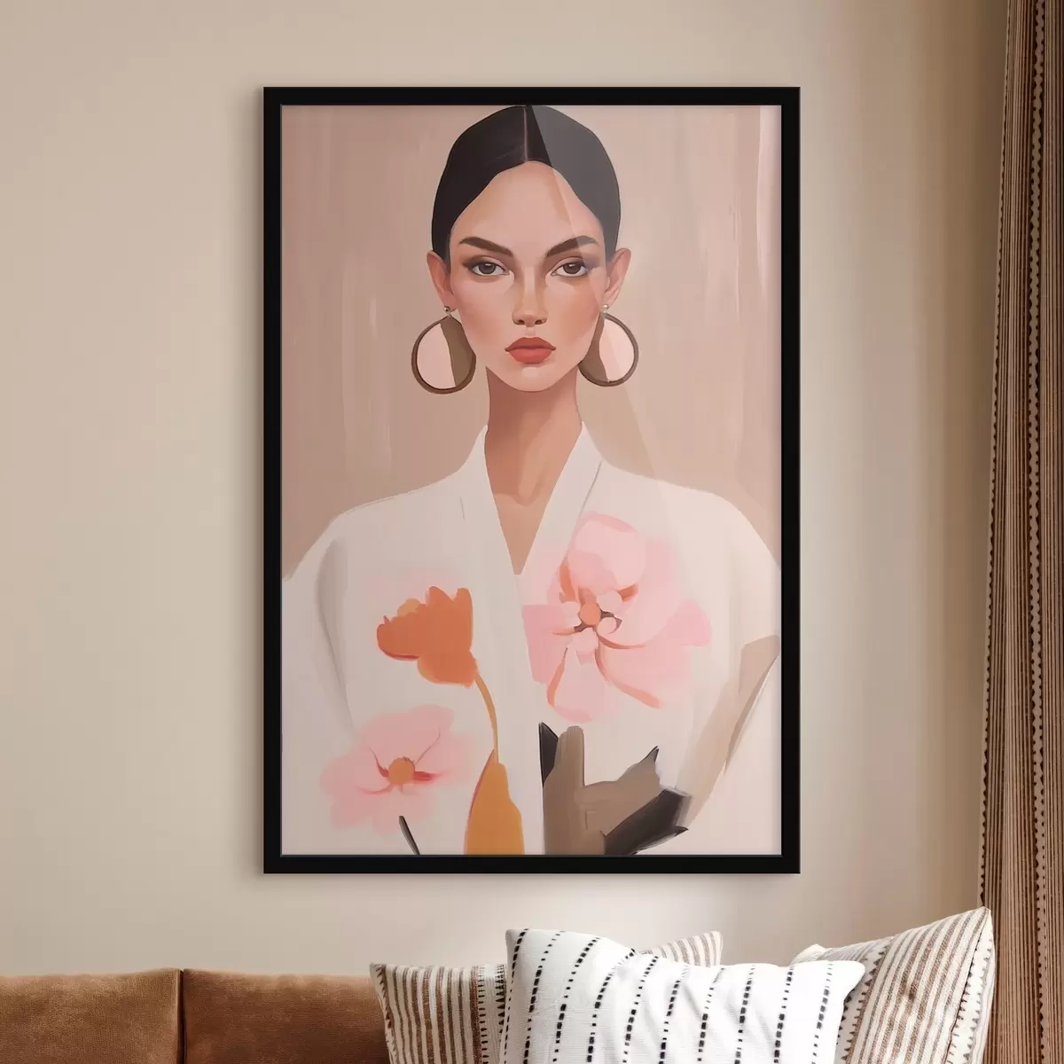 Plakat Portret dziewczynki f46815