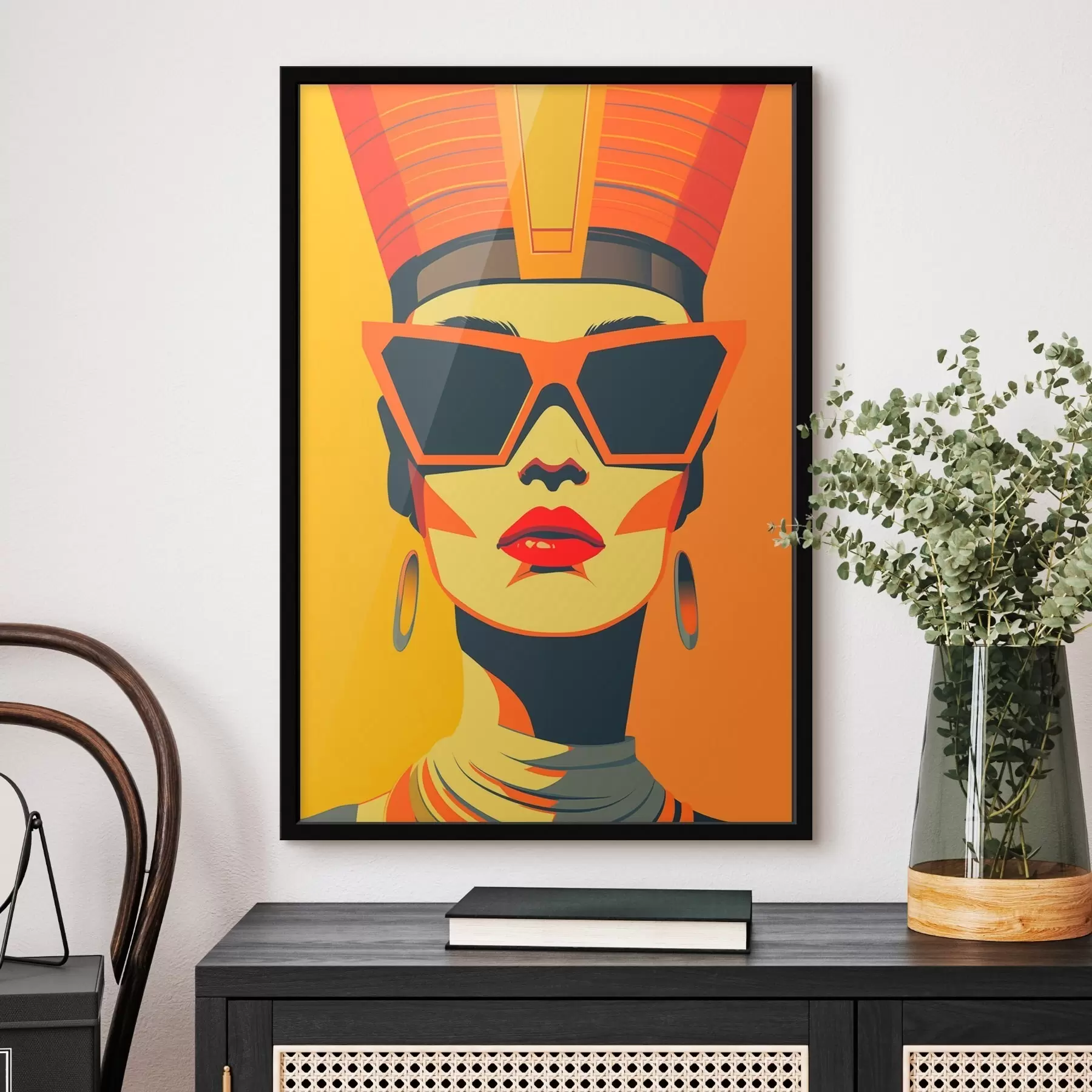 Fototapeta Portret w stylu pop art f46819