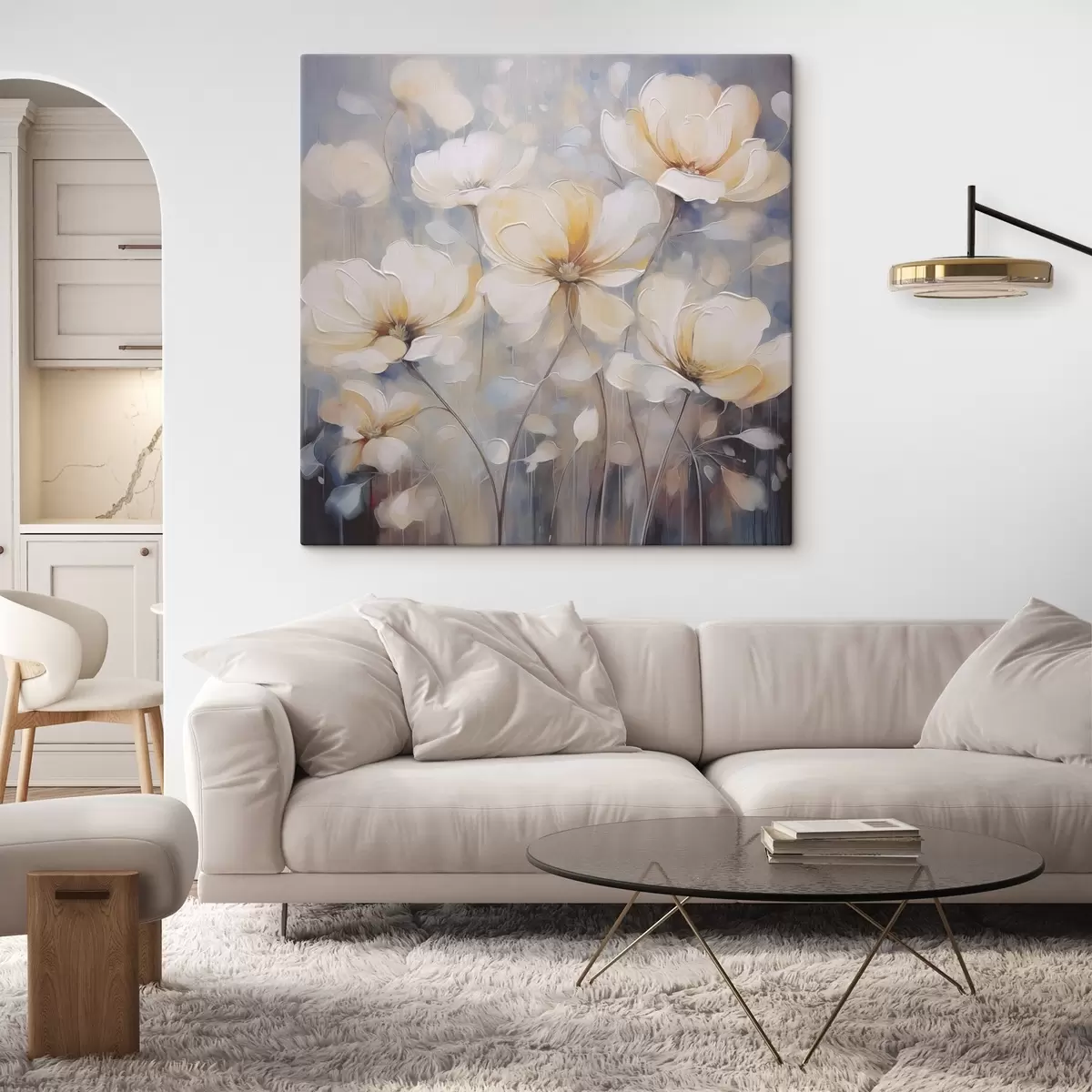 Obraz Bukiet prymitywnych kwiatów s46832