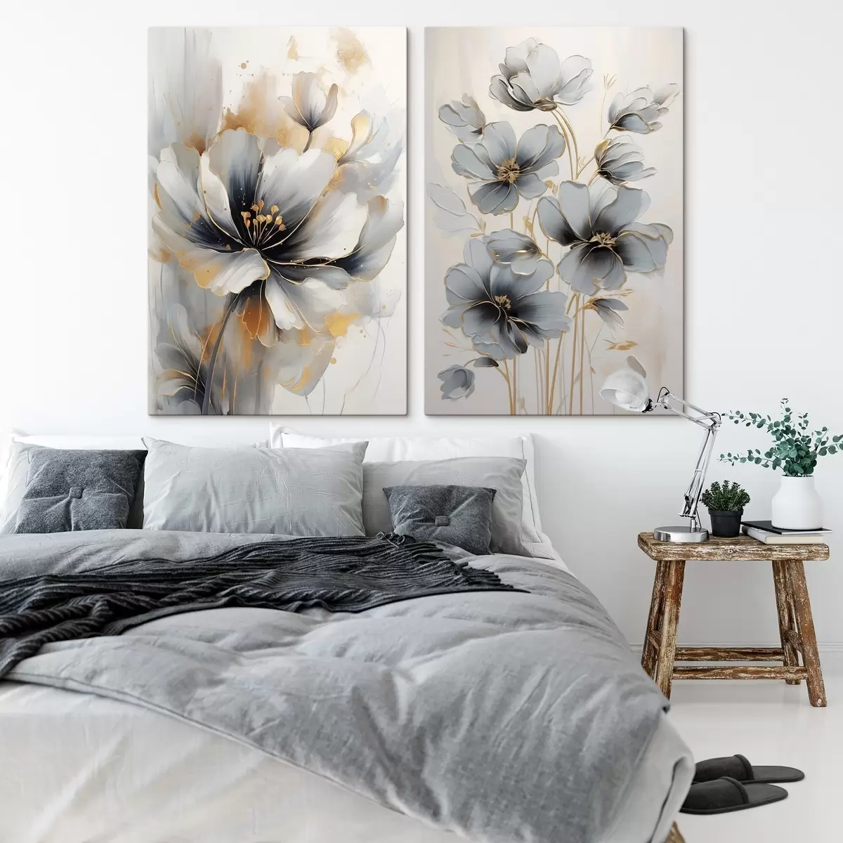 Obraz Streszczenie kwiaty m01043