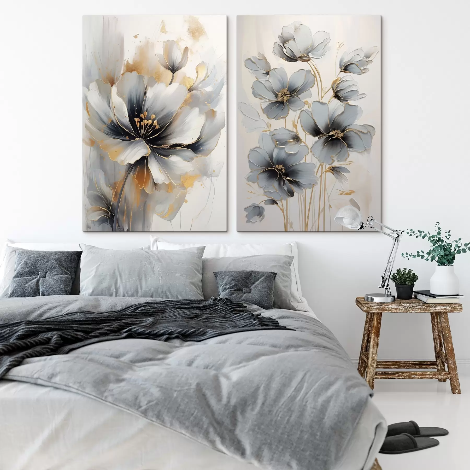 Obraz Streszczenie kwiaty m01043