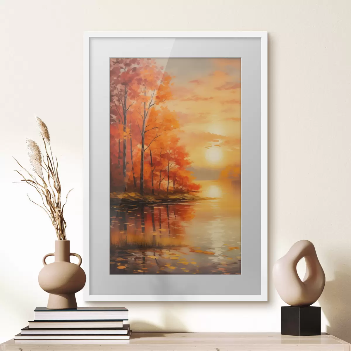 Plakat Jesienny las f46771