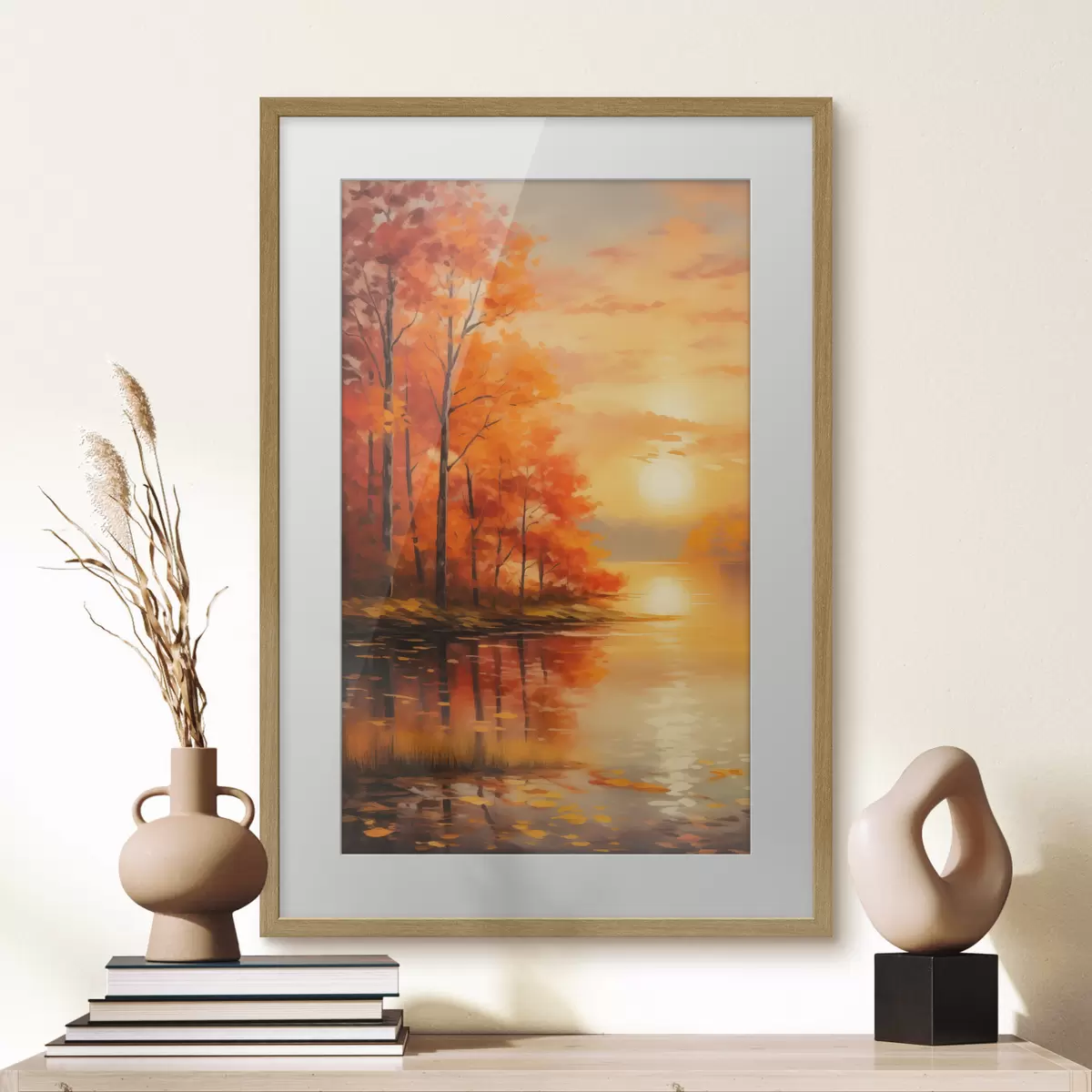 Plakat Jesienny las f46771