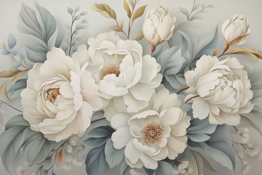 Fototapeta Bukiet piwonii w04979