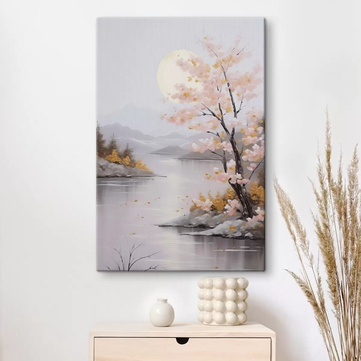 Obraz Abstrakcyjna imitacja pejzażu w malarstwie s46840