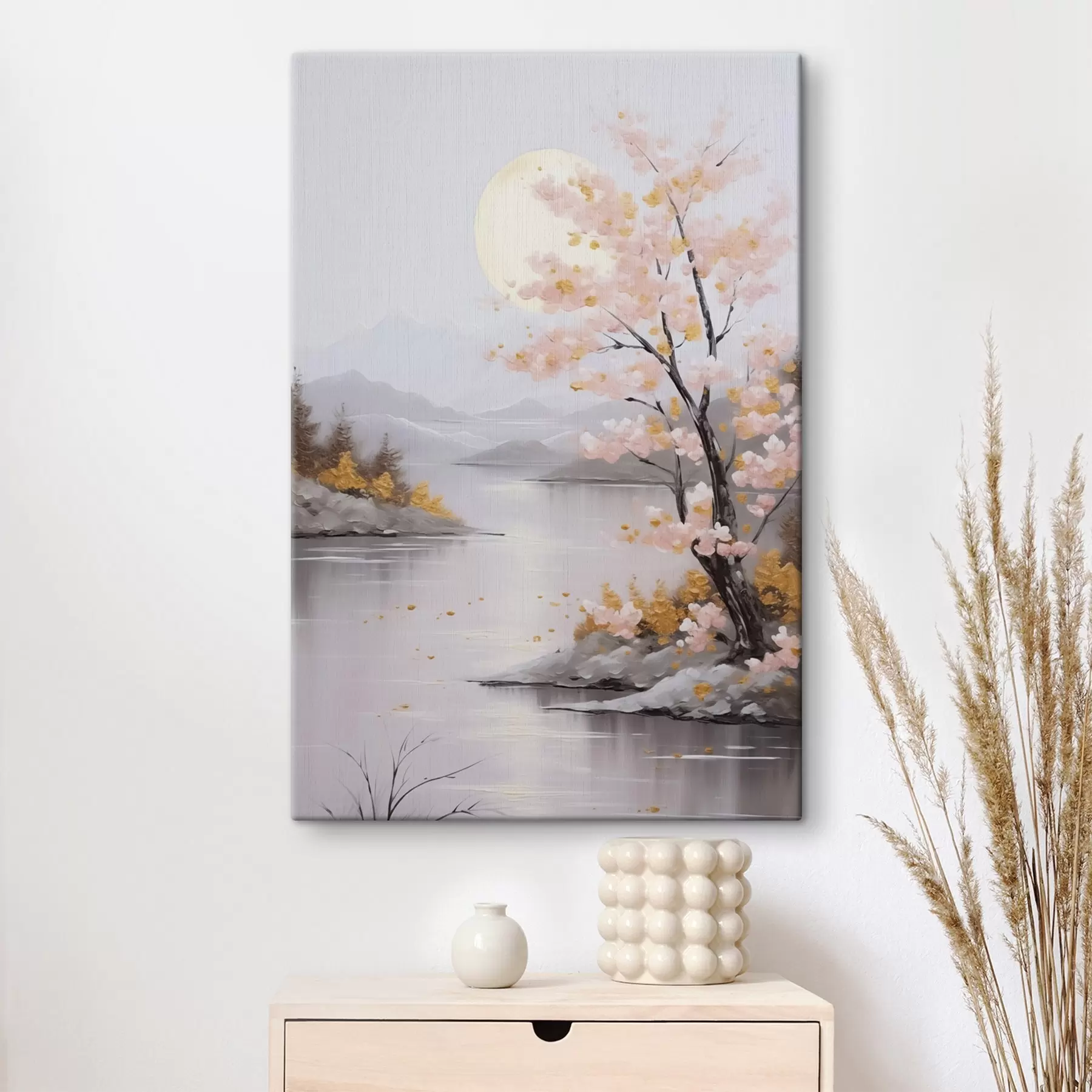 Obraz Abstrakcyjna imitacja pejzażu w malarstwie s46840