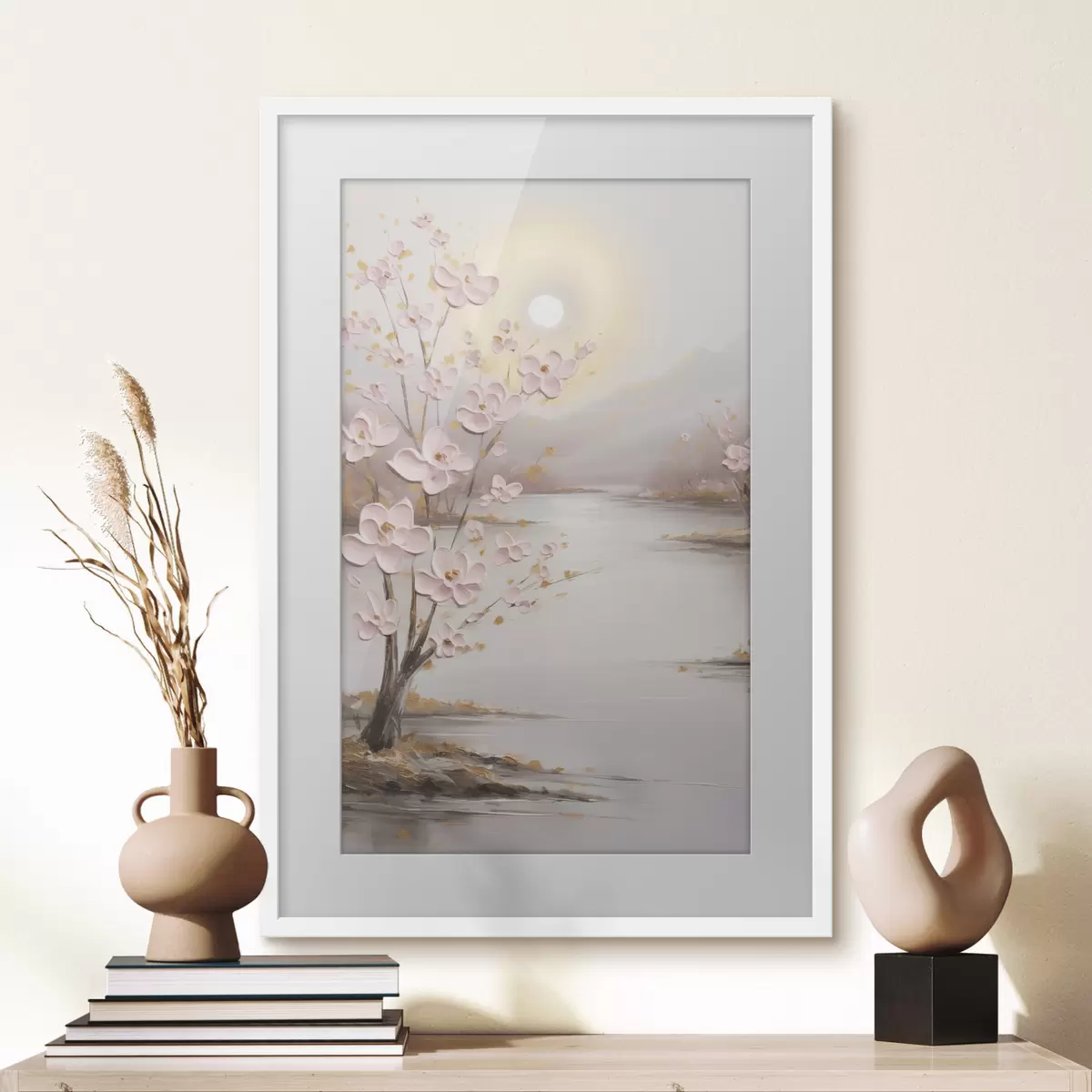 Plakat Abstrakcyjny krajobraz f46839