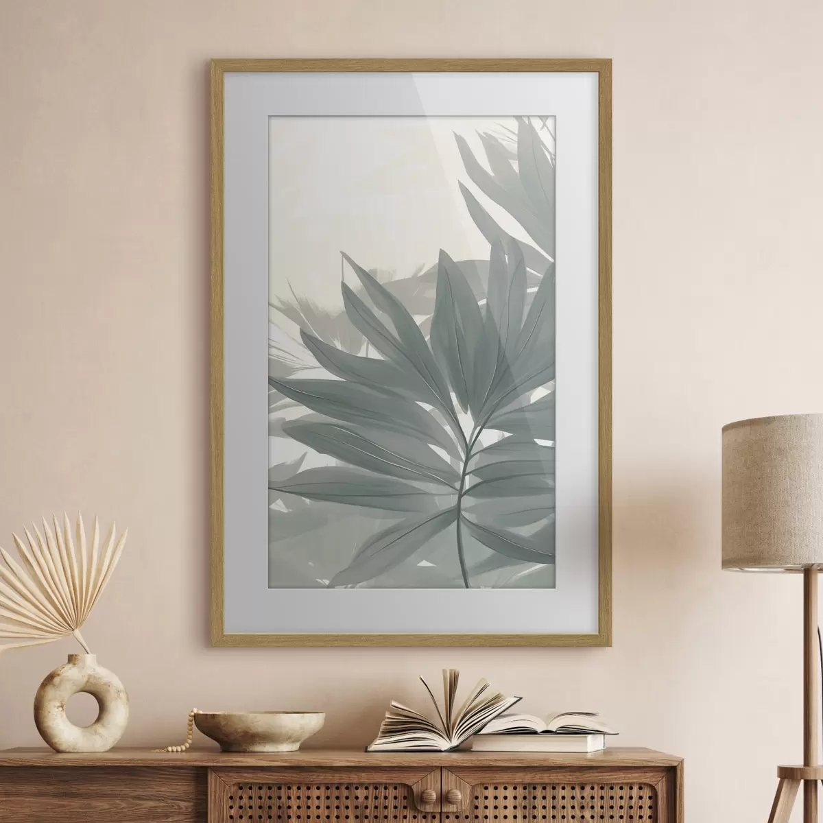 Plakat Tropikalne liście f46874