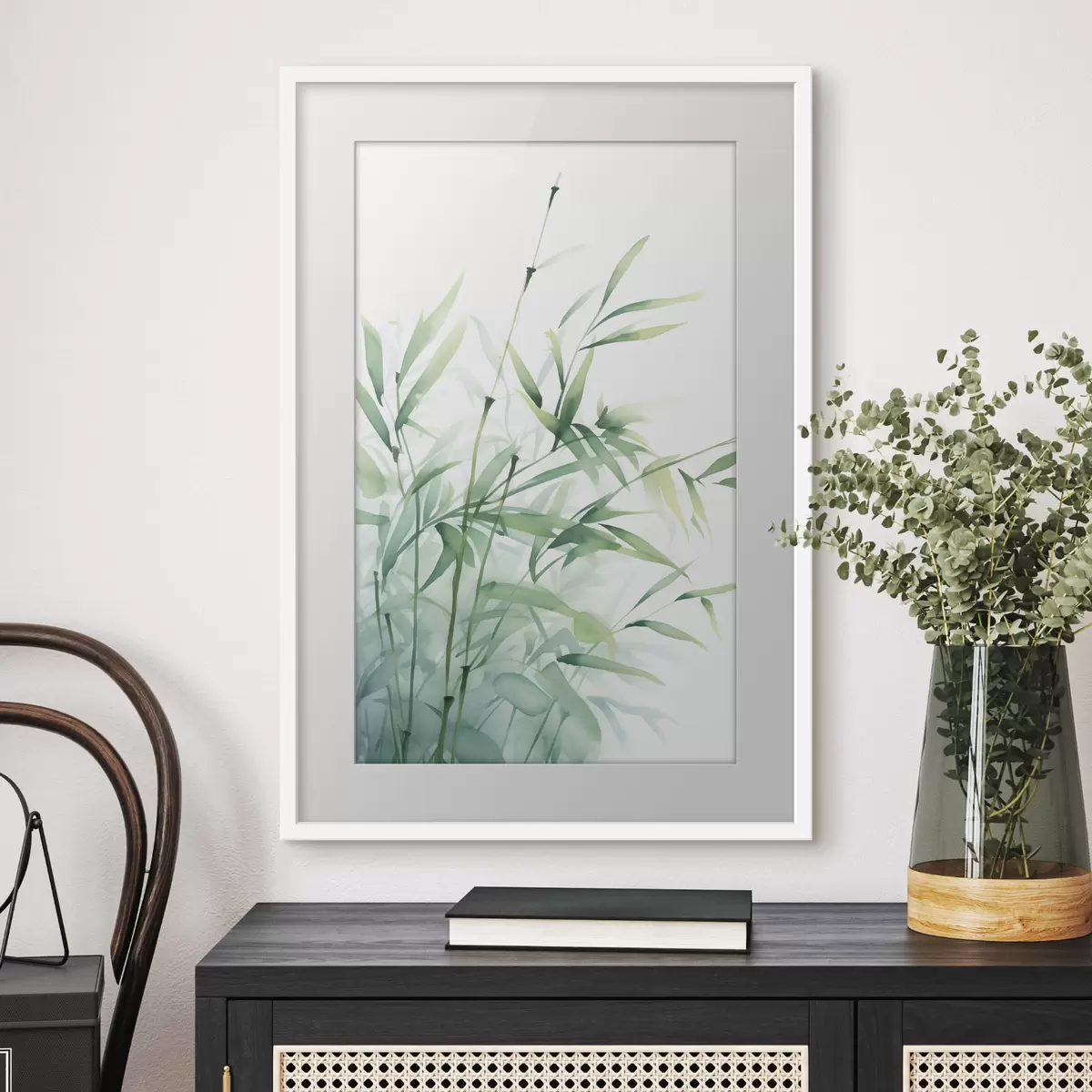 Plakat Rośliny bambusowe f46877