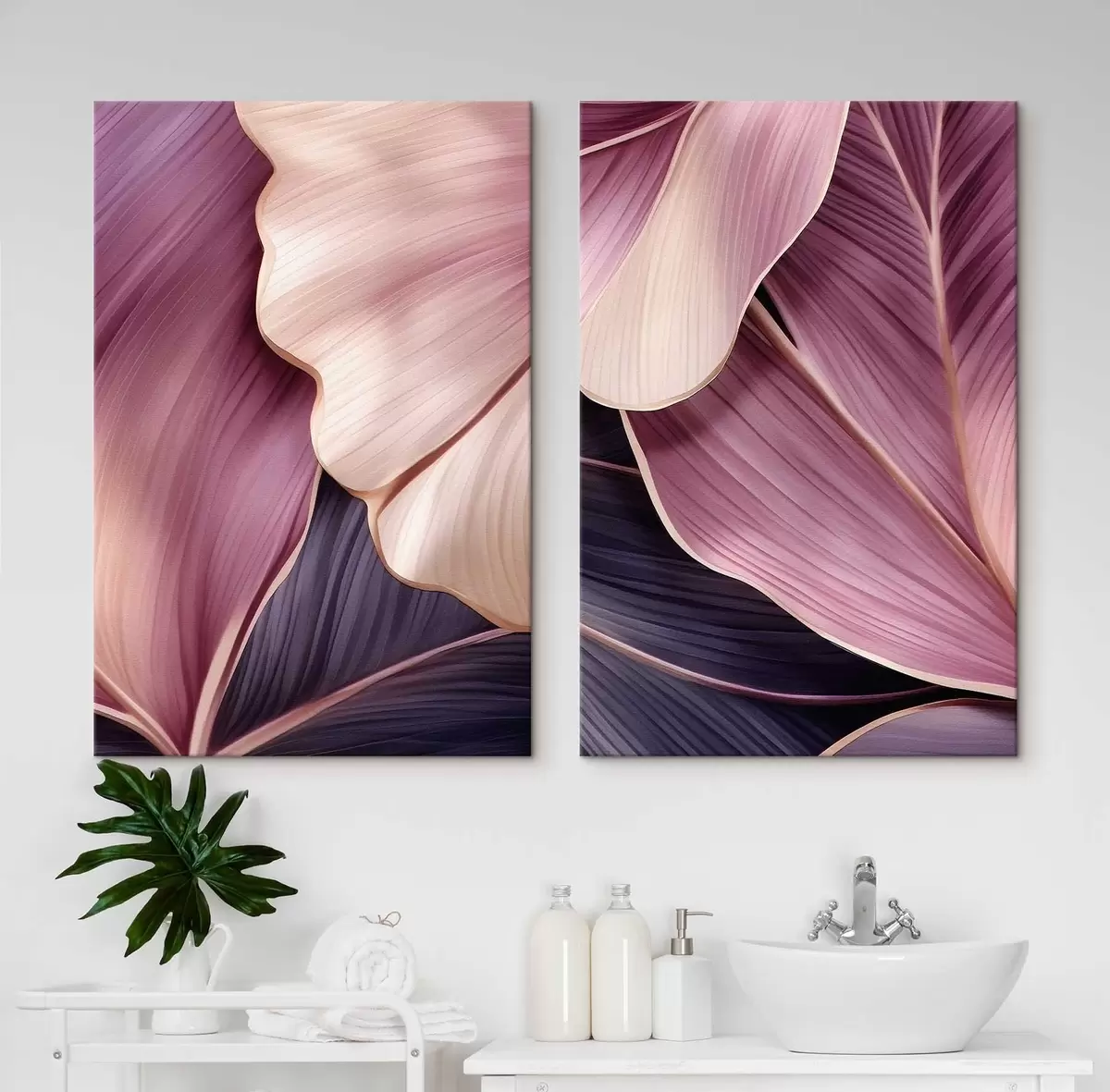 Obraz Streszczenie Liście m01059