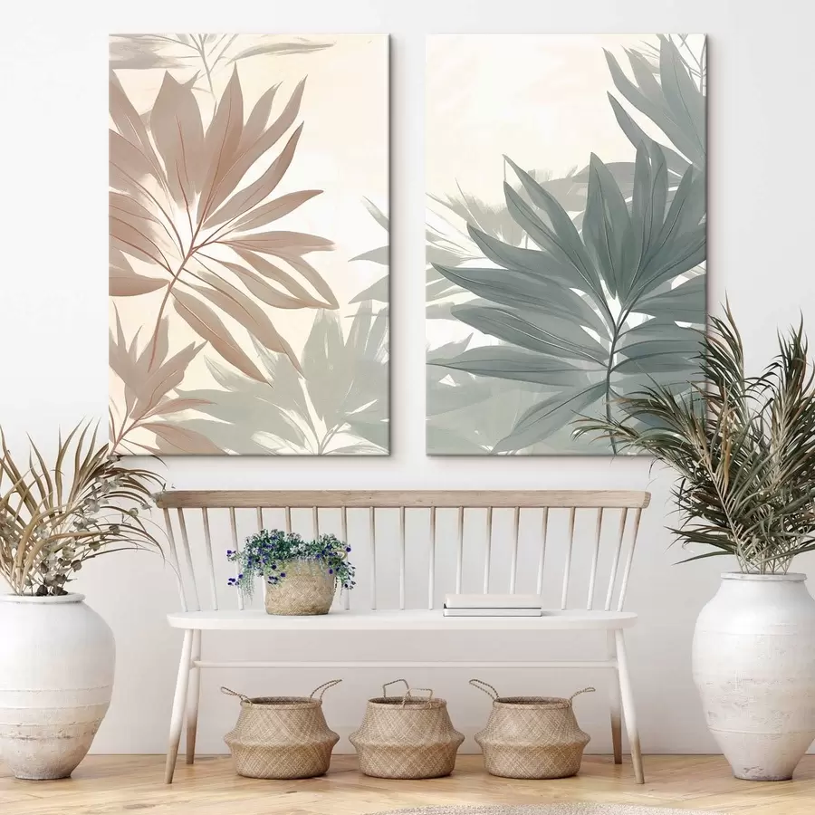 Obraz Tropikalne liście m01060