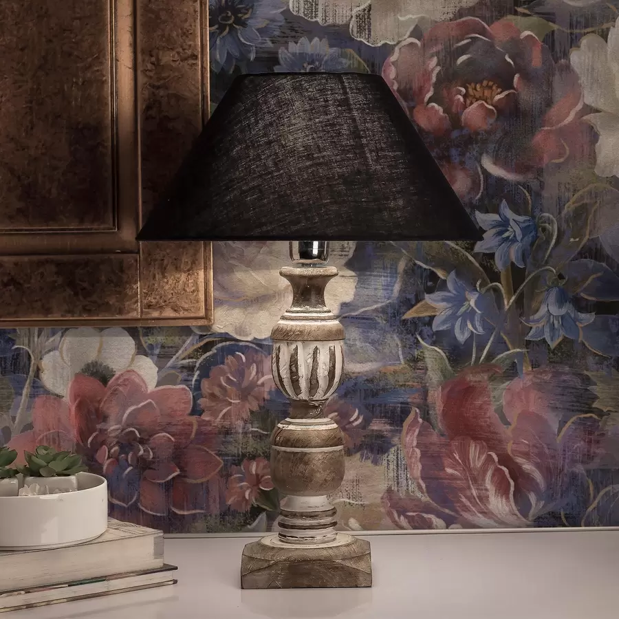 Fototapeta Malarski bukiet dużych kwiatów na tle głębokiego indygo a01021