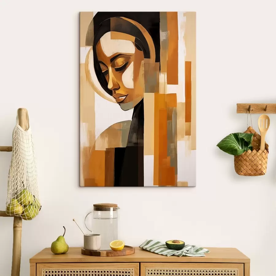 Obraz Abstrakcyjny portret s46867