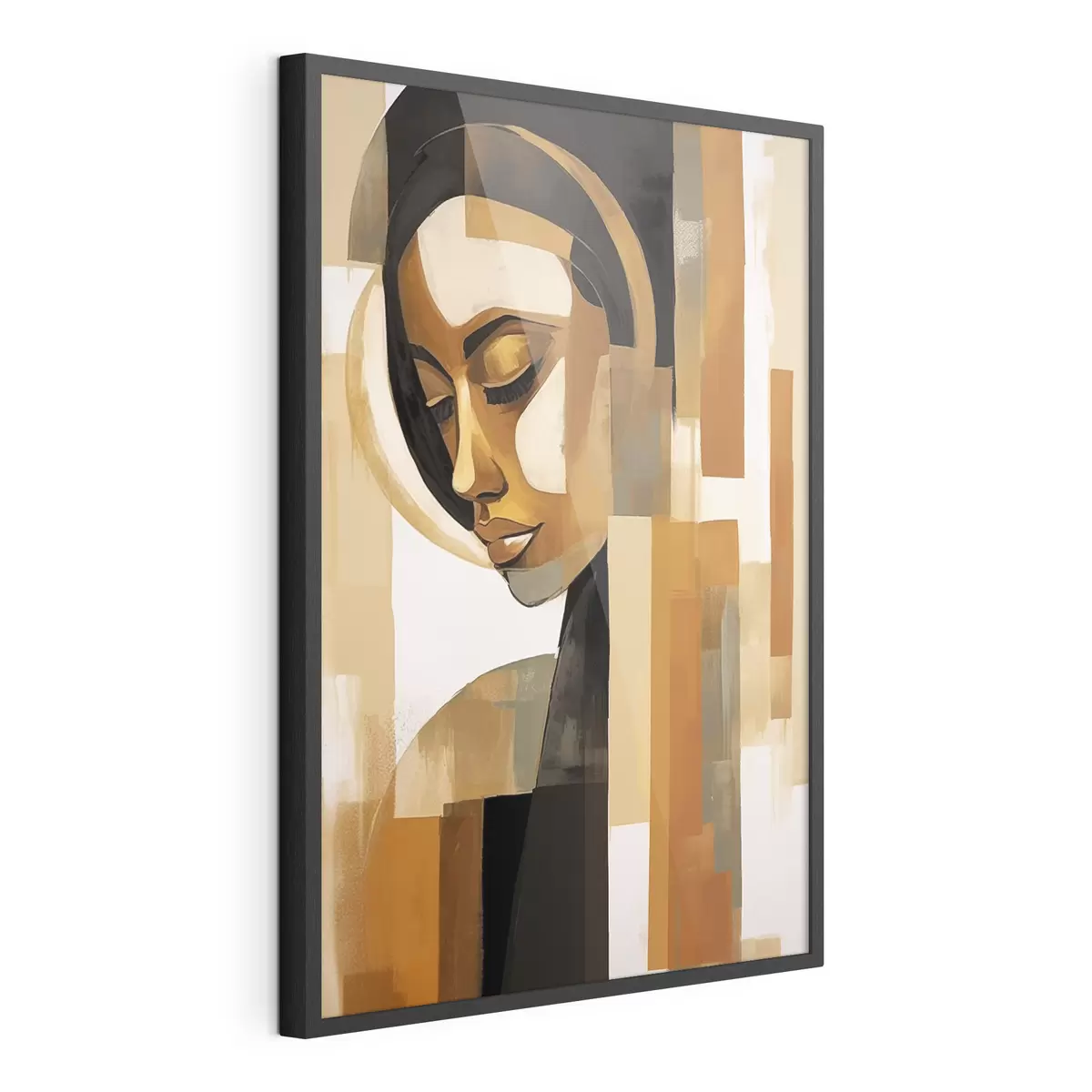 Plakat Abstrakcyjny portret f46867
