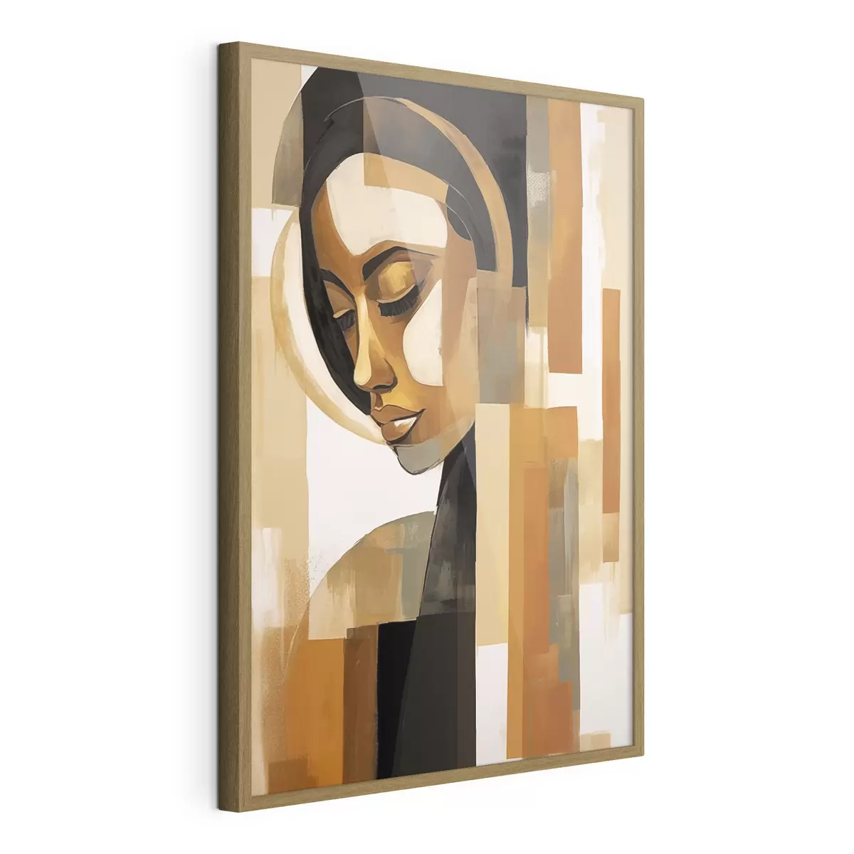 Plakat Abstrakcyjny portret f46867