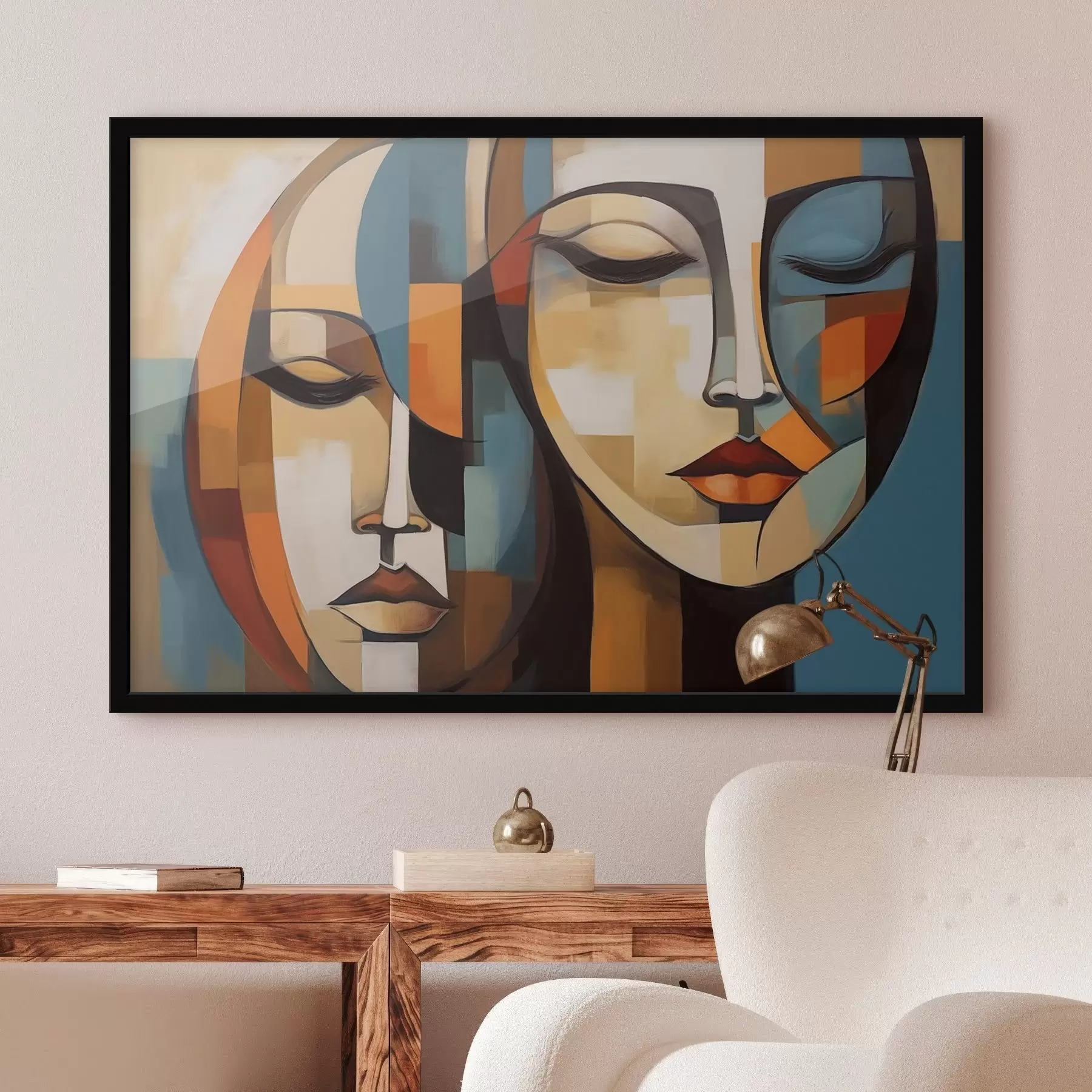 Fototapeta Abstrakcyjny portret f46869