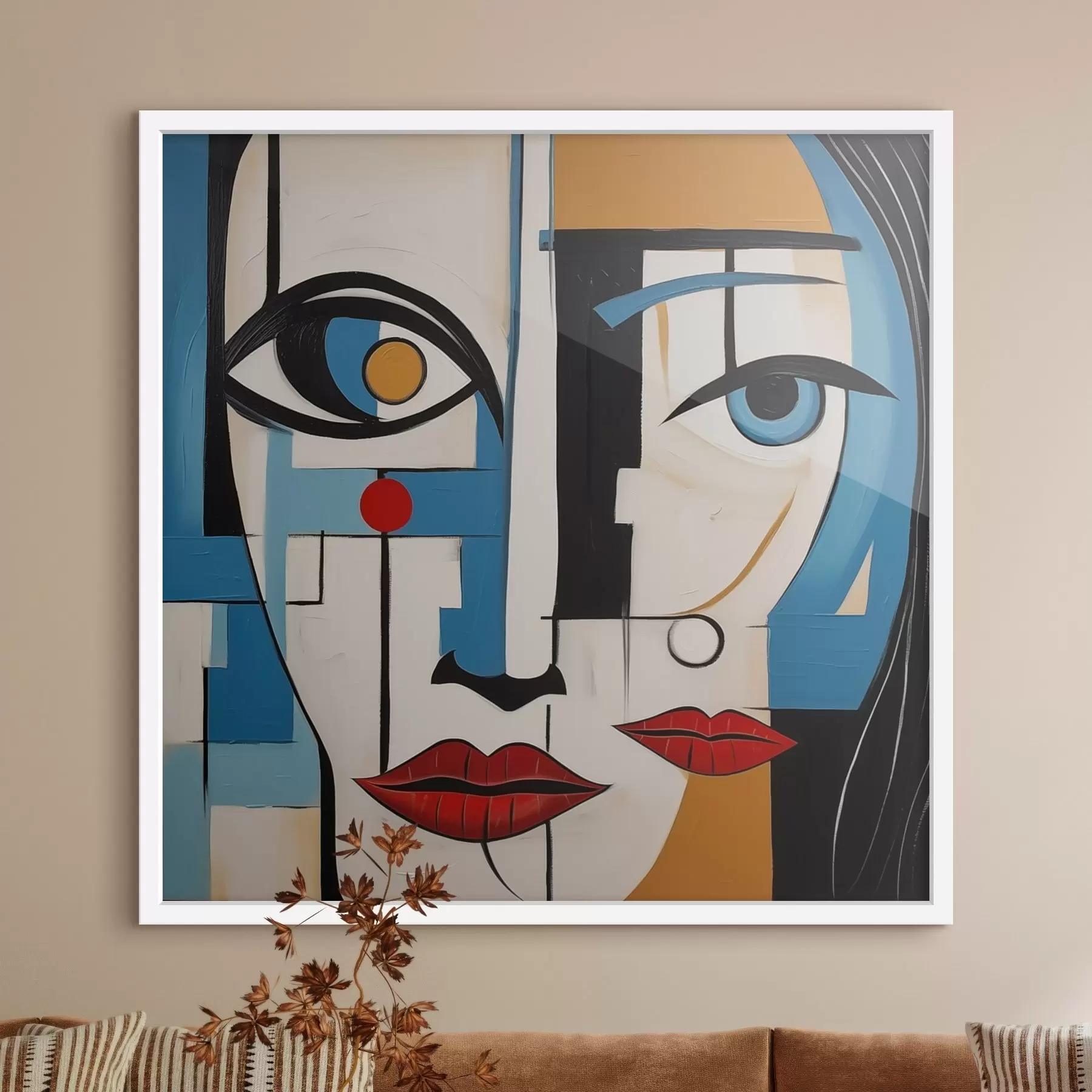 Fototapeta Abstrakcyjny portret f46870